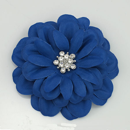  SinglinArt Brooches for Women Girls Blue Flower