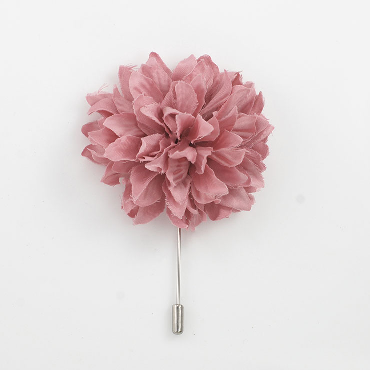 Pink Felt Lapel Flower - SprezzaBox