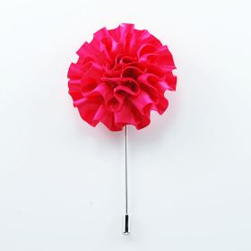 fuchsia lapel pin