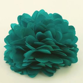 Teal Color Flower Pin