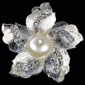 Pearl brooches