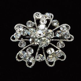 small floral brooch