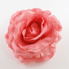 Fabric Rose Flower Pin