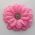 Pink Satin Flower pin